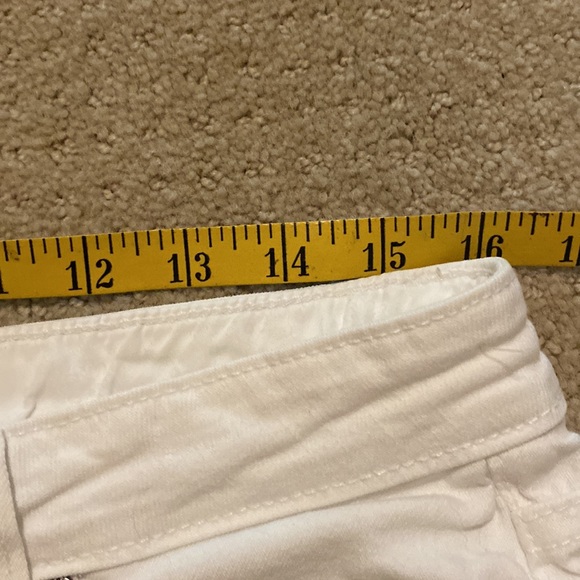 Paige Jimmy Jimmy White Cut-off Shorts - Picture 8 of 10